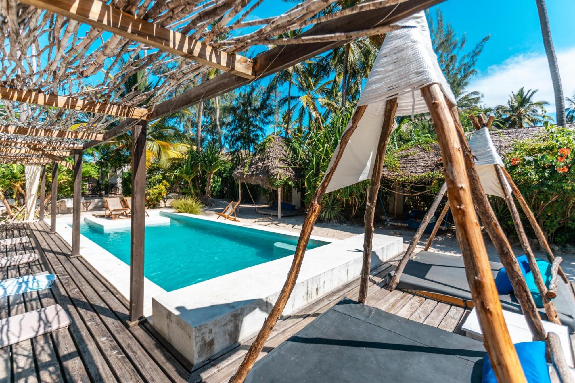B4 Beach Club Paje Buitenkant foto